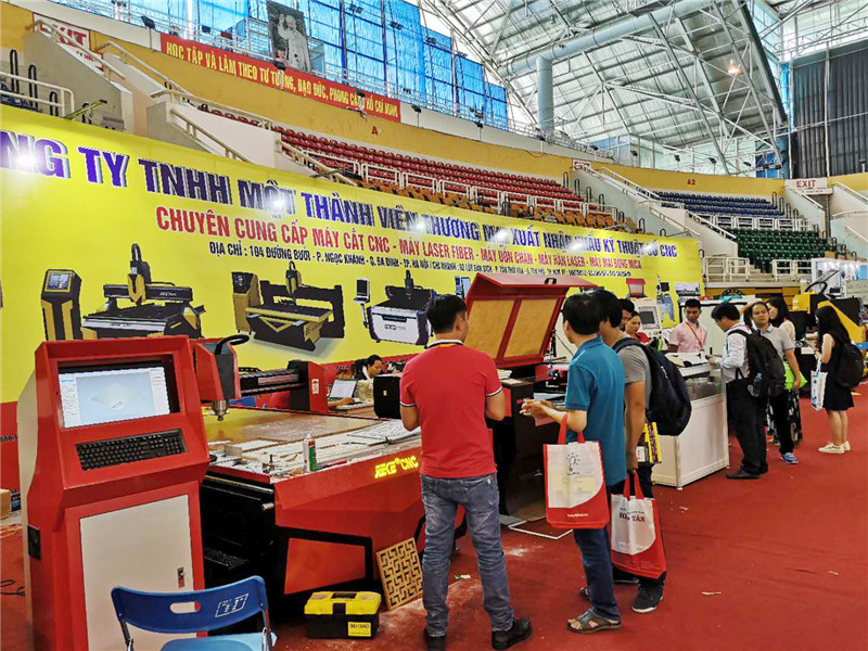 DB电竞(DBGame)数控参加2018年8月越南展会